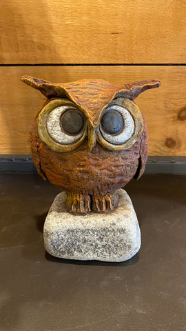 Big eyed Owl 8"